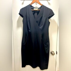 Women’s MM Lafleur Felisa black shift dress with pockets size 14